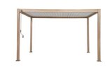 Pergola imitation bois blanc - 3 x 4 m en promo chez Brico Dépôt Charleville-Mézières à 1 199,00 €