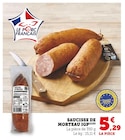 Saucisse de Morteau IGP à U Express dans Lancey Saucisse de Morteau IGP à U Express dans Lancey