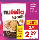 biscuits im Angebot bei Netto Marken-Discount in Trier biscuits Angebote von nutella bei Netto Marken-Discount Trier für 2,29 €