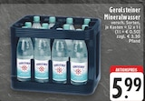 Mineralwasser Angebote von Gerolsteiner bei EDEKA Bünde für 5,99 €
