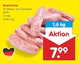 Aktuelle Bratwurst Angebote bei Netto Marken-Discount in Berlin Aktuelles Bratwürste Angebot bei Netto Marken-Discount in Berlin ab 7,99 €