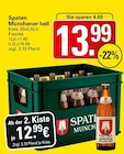 Aktuelle Bier Angebote bei WEZ in Löhne Aktuelles Münchener hell Angebot bei WEZ in Löhne ab 12,99 €