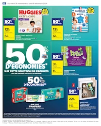 Offre Pampers dans le catalogue Carrefour du moment à la page 44