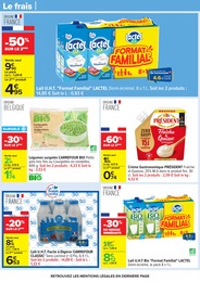 Offre Lait Bio dans le catalogue Carrefour du moment à la page 37