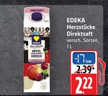 Herzstücke Direktsaft bei EDEKA im Prospekt "" für 2,22 €