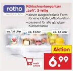 Aktuelle Kühlschrank Angebote bei Netto Marken-Discount in Regensburg Aktuelles Kühlschrankorganizer 'Loft', 3-teilig Angebot bei Netto Marken-Discount in Regensburg ab 6,99 €