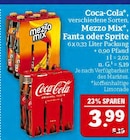 Aktuelles Mezzo Mix, Fanta oder Sprite Angebot bei Marktkauf in Hof ab 3,99 €