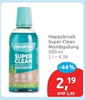 budni Ahrensburg - Super Clean Mundspülung Angebot im Prospekt Super Clean Mundspülung bei budni im Ahrensburg Prospekt für 2,19 €