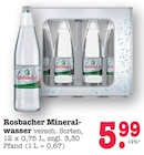 Mineralwasser Angebote von Rosbacher bei E center Offenbach für 5,99 €