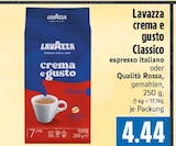 crema e gusto Classico im Angebot bei EDEKA in Gießen crema e gusto Classico Angebote von Lavazza bei EDEKA Gießen für 4,44 €
