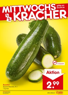 Zucchini im Netto Marken-Discount Prospekt "Aktuelle Angebote" mit 65 Seiten (Duisburg)