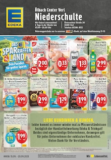 EDEKA Prospekt Aktuelle Angebote mit  Seiten in Rietberg und Umgebung