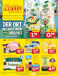 Netto Marken-Discount Prospekt "Aktuelle Angebote" für Potsdam, 54 Seiten, 08.04.2024 - 13.04.2024
