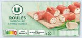 Bouchees fromageres jambon - U en promo chez Super U Dunkerque à 2,16 €