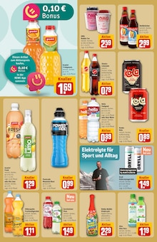Getränke im REWE Prospekt "Dein Markt" mit 34 Seiten (Jena)