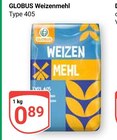 Weizenmehl im Angebot bei GLOBUS in Erfurt Weizenmehl Angebote von GLOBUS bei GLOBUS Erfurt für 0,89 €