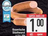 Bayerische Stadtwurst im EDEKA Prospekt Bayerische Stadtwurst im aktuellen EDEKA Prospekt für 1,00 €