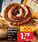 Aktuelle Bratwurst Angebote bei Netto Marken-Discount in Osnabrück Aktuelles Bratwurst-schnecke Angebot bei Netto Marken-Discount in Osnabrück ab 1,79 €