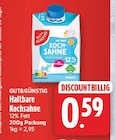 Halbare Kochsahne von GUT&GÜNSTIG für 0,59 € bei EDEKA im Angebot Halbare Kochsahne von GUT&GÜNSTIG im aktuellen EDEKA Prospekt