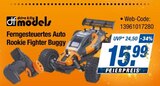 Ferngesteuertes Auto Rookie Fighter Buggy im Angebot bei expert in Detmold Ferngesteuertes Auto Rookie Fighter Buggy Angebote von df models bei expert Detmold für 15,99 €