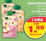 Quetschbeutel Apfel, Himbeere & Banane von  im aktuellen EDEKA Prospekt für 0,50 €