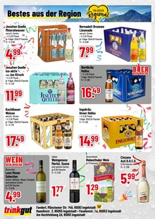 Wasser im Trinkgut Prospekt "Aktuelle Angebote" mit 4 Seiten (Ingolstadt)