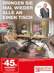 Sideboard im Möbelzentrum Pforzheim Prospekt in Heilbronn Aktueller Möbelzentrum Pforzheim Prospekt mit Sideboard, "BRINGEN SIE MAL WIEDER ALLE AN EINEN TISCH", Seite 1