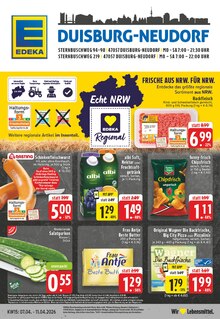 Pizza im EDEKA Prospekt "Aktuelle Angebote" mit 24 Seiten (Duisburg)