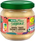 Paprika, Tomate, Zucchini & Aubergine Streichcreme Angebote von REWE Bio + vegan bei REWE Brandenburg für 1,09 €