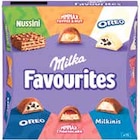 Pralinen im V-Markt Prospekt Favourites oder Party Mix von Milka im aktuellen V-Markt Prospekt für 2,59 €