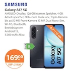 Galaxy A17 5G von Samsung im aktuellen V-Markt Prospekt für 169,00 €