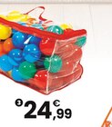 SAC 100 BALLES 7CM - Cap loisirs à 24,99 € dans le catalogue JouéClub