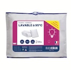 Pack couette 300gr lavable à 95°  & 2 oreillers - BLEU CÂLIN à 19,99 € dans le catalogue Maxi Bazar