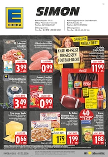 EDEKA Prospekt der Woche "Aktuelle Angebote" Seite 1, 02.02.2026 bis 07.02.2026 für Meschede Aktueller EDEKA Prospekt "Aktuelle Angebote" Seite 1 von 26 Seiten für Meschede