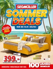 Bett im Segmüller Prospekt in Mannheim Aktueller Segmüller Prospekt mit Bett, "SEGMÜLLER Super Deals", Seite 1