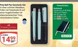 Poly Ball Pen Geschenk-Set Angebote von Faber Castell bei GLOBUS Erfurt für 7,99 €