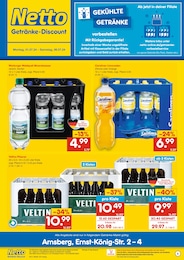 Netto Marken-Discount Prospekt für Arnsberg: "Gekühlte Getränke", 2 Seiten, 01.07.2024 - 06.07.2024