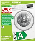 WASCHMASCHINE Angebote von SIEMENS bei Marktkauf Herford für 499,99 €