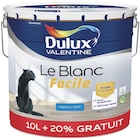 Promo Peinture le blanc facile mat 10 l + 2 l gratuits à 58,90 € dans le catalogue Mr.Bricolage à Saintes