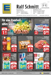EDEKA Prospekt für Schwerte mit 24 Seiten EDEKA Prospekt für Schwerte: "Aktuelle Angebote", 24 Seiten, 25.08.2025 - 30.08.2025