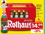 Aktuelles Tannenzäpfle Angebot bei Netto Marken-Discount in Filderstadt ab 14,99 €
