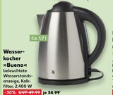 Wasserkocher »Bueno« im Angebot bei Kaufland in Oberursel Wasserkocher »Bueno« Angebote von WMF bei Kaufland Oberursel für 34,99 €