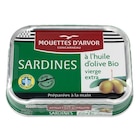 Sardines - MOUETTES D'ARVOR en promo chez Carrefour Market Vitry-sur-Seine à 2,99 €