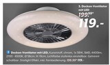 Decken-Ventilator mit LED im Angebot bei BRAUN Möbel-Center in Lörrach Decken-Ventilator mit LED Angebote bei BRAUN Möbel-Center Lörrach für 119,00 €