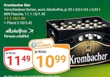 Aktuelles Bier Angebot bei GLOBUS in Neubrandenburg ab 10,99 €