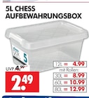 AUFBEWAHRUNGSBOX im Angebot bei Wreesmann in Zwickau AUFBEWAHRUNGSBOX Angebote von CHESS bei Wreesmann Zwickau für 2,49 €