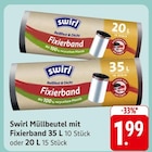 Müllbeutel mit Fixierband im Angebot bei E center in Darmstadt Müllbeutel mit Fixierband Angebote von Swirl bei E center Darmstadt für 1,99 €