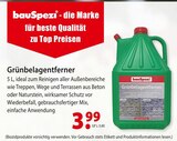 bauSpezi Hallenberg - Grünbelagentferner Angebot im Prospekt Grünbelagentferner bei bauSpezi im Hallenberg Prospekt für 3,99 €