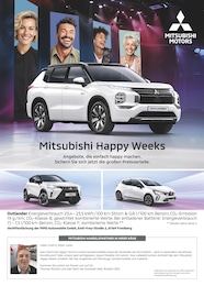 Mitsubishi Prospekt "Mitsubishi Happy Weeks" für Moormerland, 1 Seite, 15.09.2025 - 13.10.2025