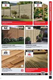 Promos Lames De Terrasse dans le catalogue "PRIX DÉPÔT SPÉCIAL CHANTIER D'AUTOMNE" de Brico Dépôt Lames De Terrasse en promo dans le catalogue Brico Dépôt à la page 5
